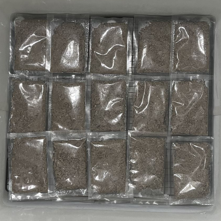 packs of fresh food for cats and dogs ready for dispatch